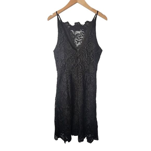 Dress the Population Black Lace Mini Dress - Picture 6 of 11